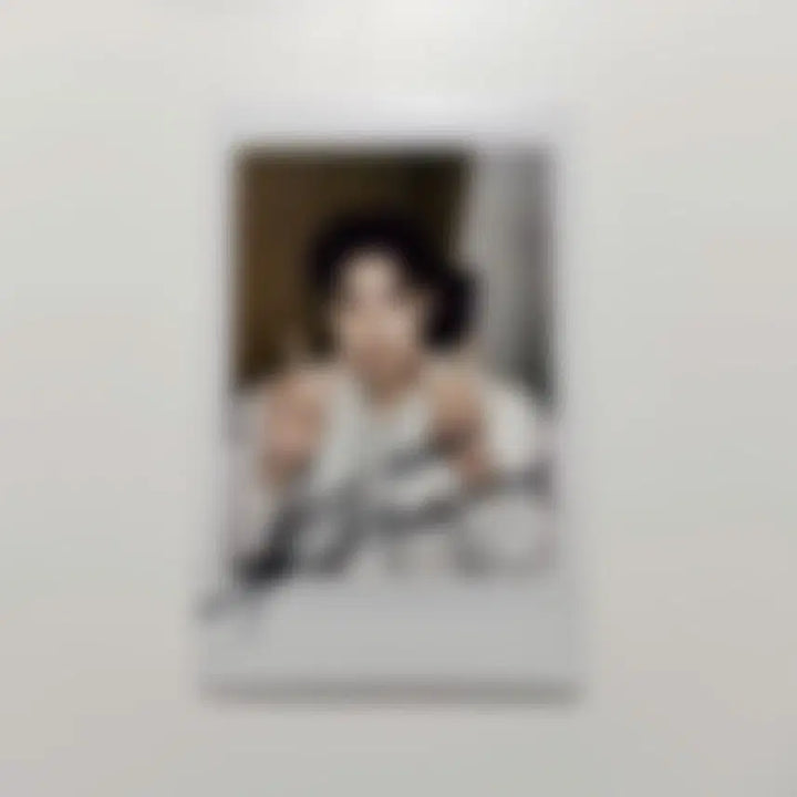 [SOLD OUT] 워너원 에이비식스 박우진 싸인 폴라로이드 싸폴