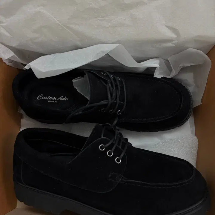 [SOLD OUT] 커스텀에이드 스웨이드 캐주얼 보트슈즈