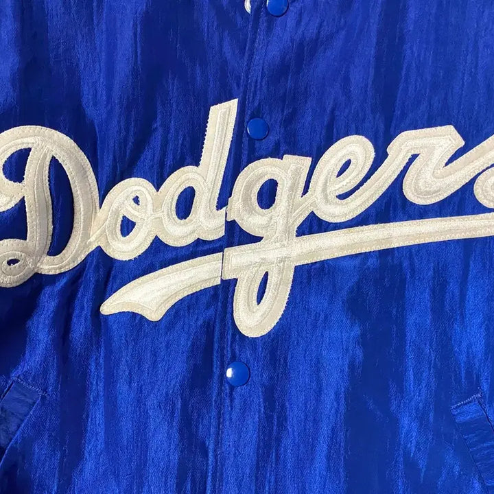 [BUNJANG] Starter LA Dodgers USA Vintage Satin Jacket / (L) 스타터 LA 다저스 USA제 빈티지 새틴자켓 / 마제스틱
