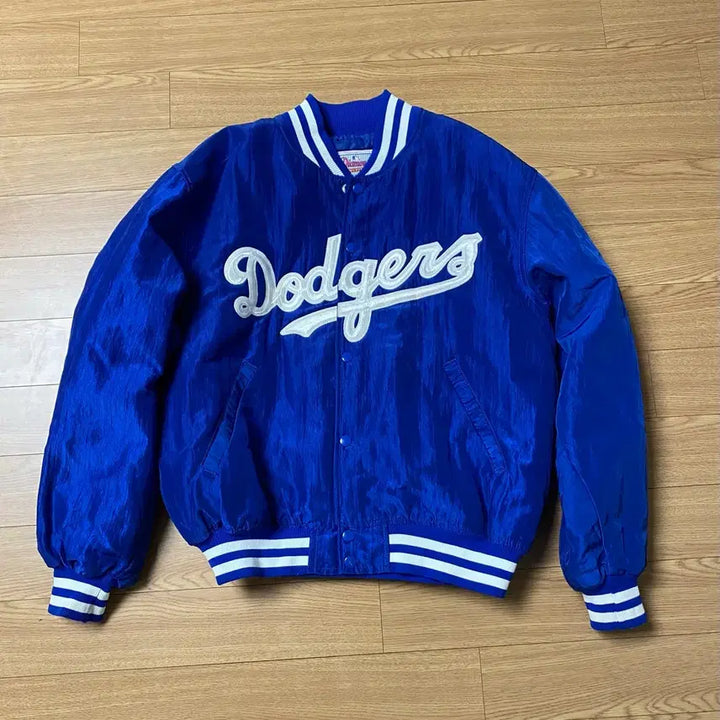 [BUNJANG] Starter LA Dodgers USA Vintage Satin Jacket / (L) 스타터 LA 다저스 USA제 빈티지 새틴자켓 / 마제스틱
