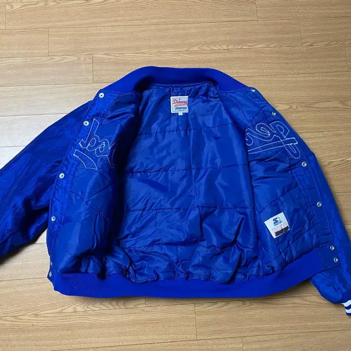 [BUNJANG] Starter LA Dodgers USA Vintage Satin Jacket / (L) 스타터 LA 다저스 USA제 빈티지 새틴자켓 / 마제스틱