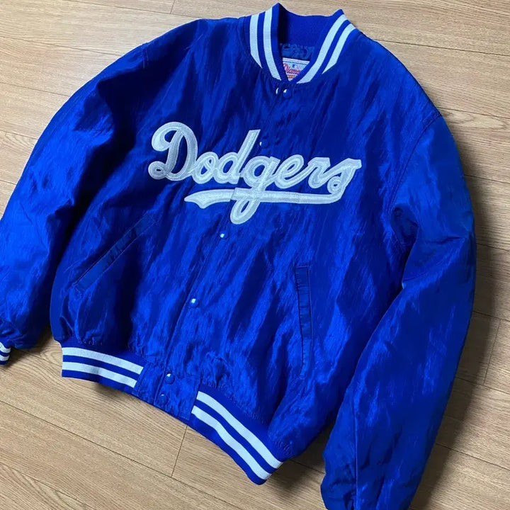 [BUNJANG] Starter LA Dodgers USA Vintage Satin Jacket / (L) 스타터 LA 다저스 USA제 빈티지 새틴자켓 / 마제스틱