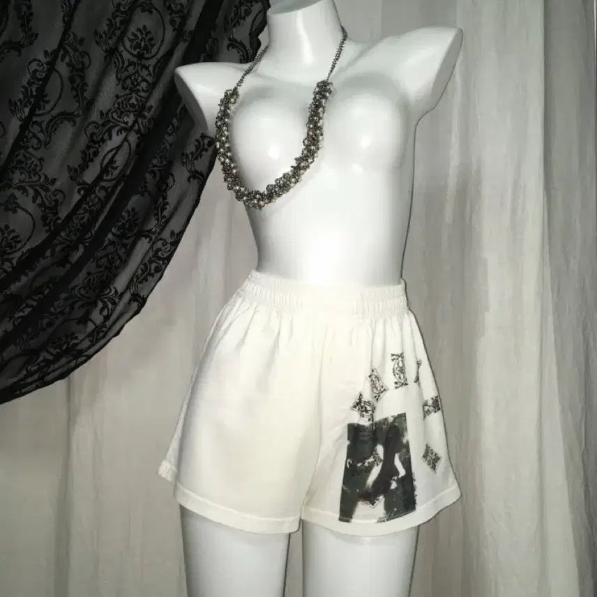 [BUNJANG] 604service Printing Trunk Shorts / 604service 604서비스 프린팅 트렁크 쇼츠 숏 팬츠