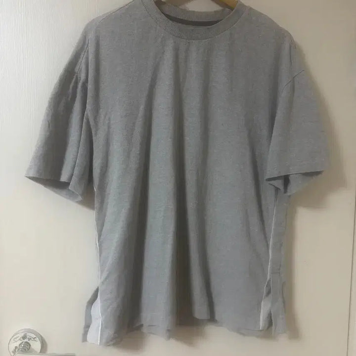 [BUNJANG] Club Monaco Gray Short Sleeve T-shirt / 클럽모나코 회색 반팔 티셔츠