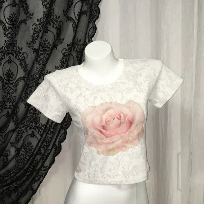 [BUNJANG] 2000archives Rose Tea Top / 2000archives 이천아카이브스 로즈티