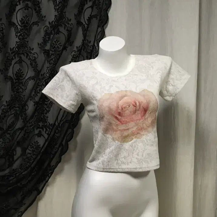 [BUNJANG] 2000archives Rose Tea Top / 2000archives 이천아카이브스 로즈티