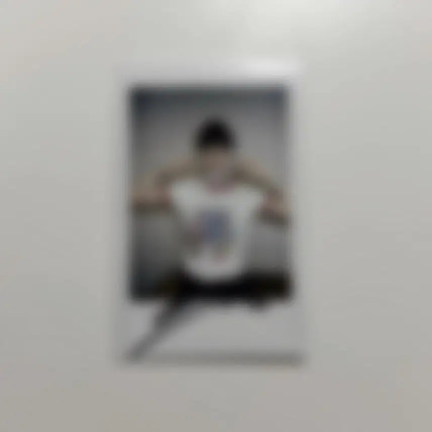 [BUNJANG] AB6IX Lee Daehwi Signed Polaroid / 워너원 에이비식스 이대휘 싸인 폴라로이드 싸폴