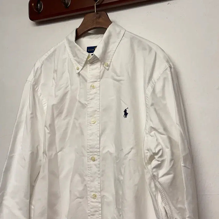 [BUNJANG] Polo Ralph Lauren Oxford White Shirt / 폴로 랄프로렌 옥스포드 화이트 셔츠