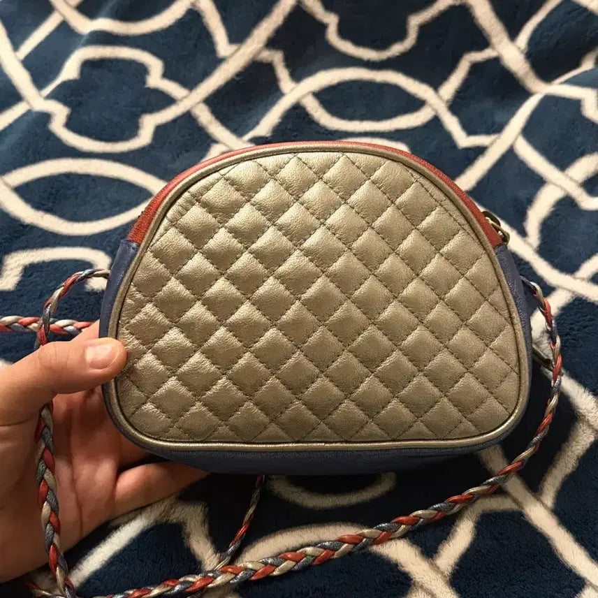 [BUNJANG] Gucci Laminated Mini Metallic Shoulder Bag / 구찌 라미네이트 미니 메탈릭 숄더백