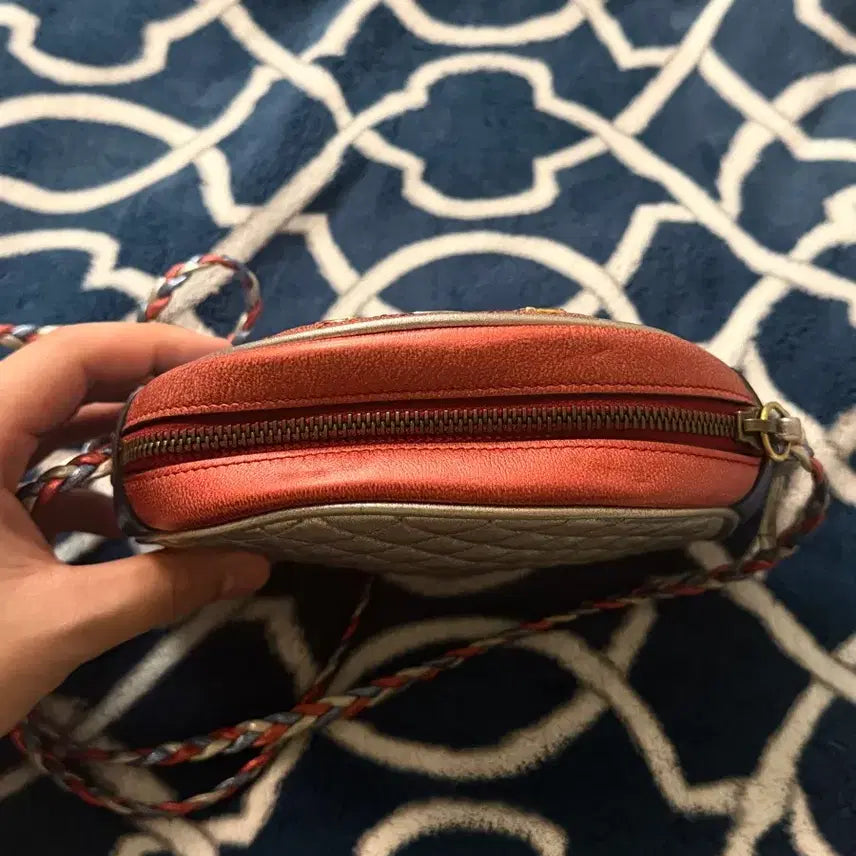 [BUNJANG] Gucci Laminated Mini Metallic Shoulder Bag / 구찌 라미네이트 미니 메탈릭 숄더백