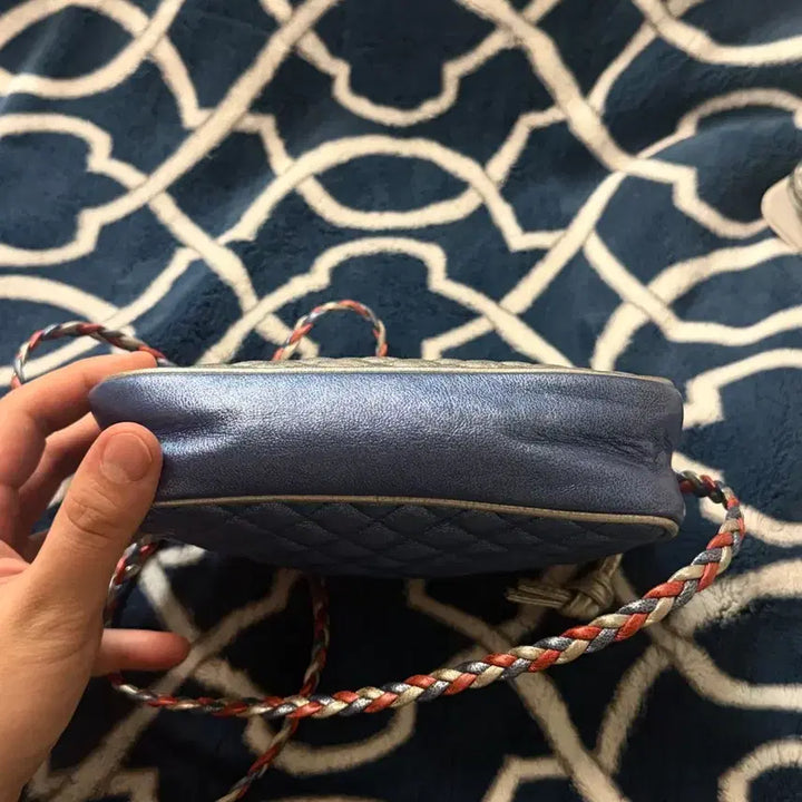 [BUNJANG] Gucci Laminated Mini Metallic Shoulder Bag / 구찌 라미네이트 미니 메탈릭 숄더백