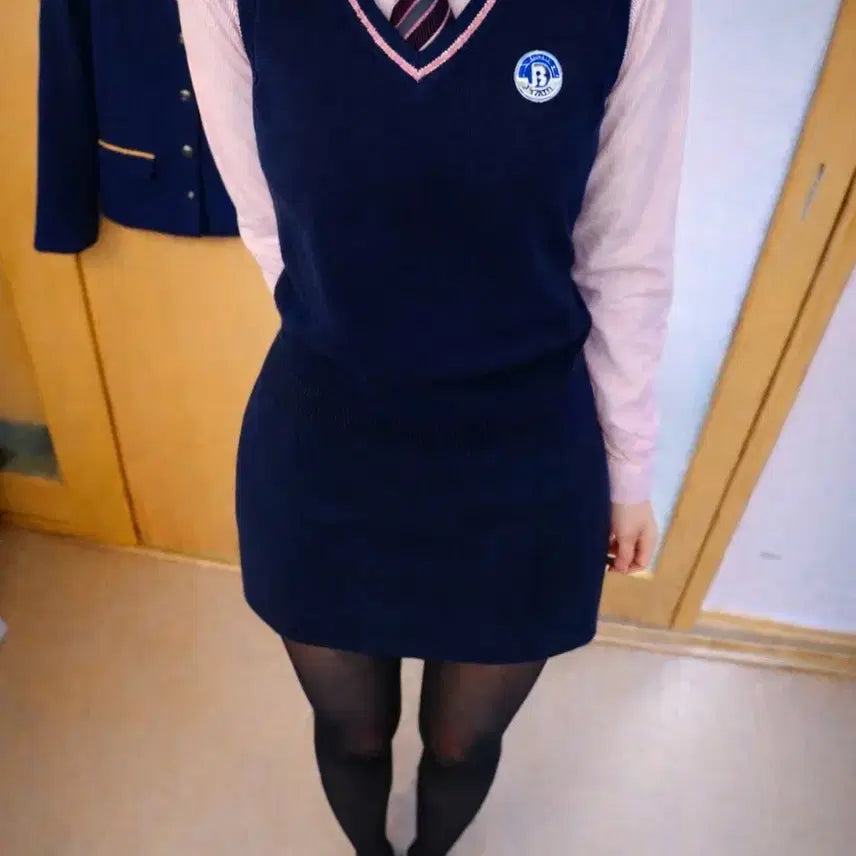 [BUNJANG] Baebang Middle School Uniform Set / 배방중학교 교복 일괄 (실제 착샷)