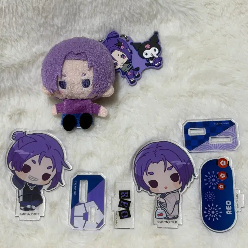 [BUNJANG] Blue Lock Mikage Reo Keyring & Acrylic / 블루록 미카게 레오 키링 및 아크릴