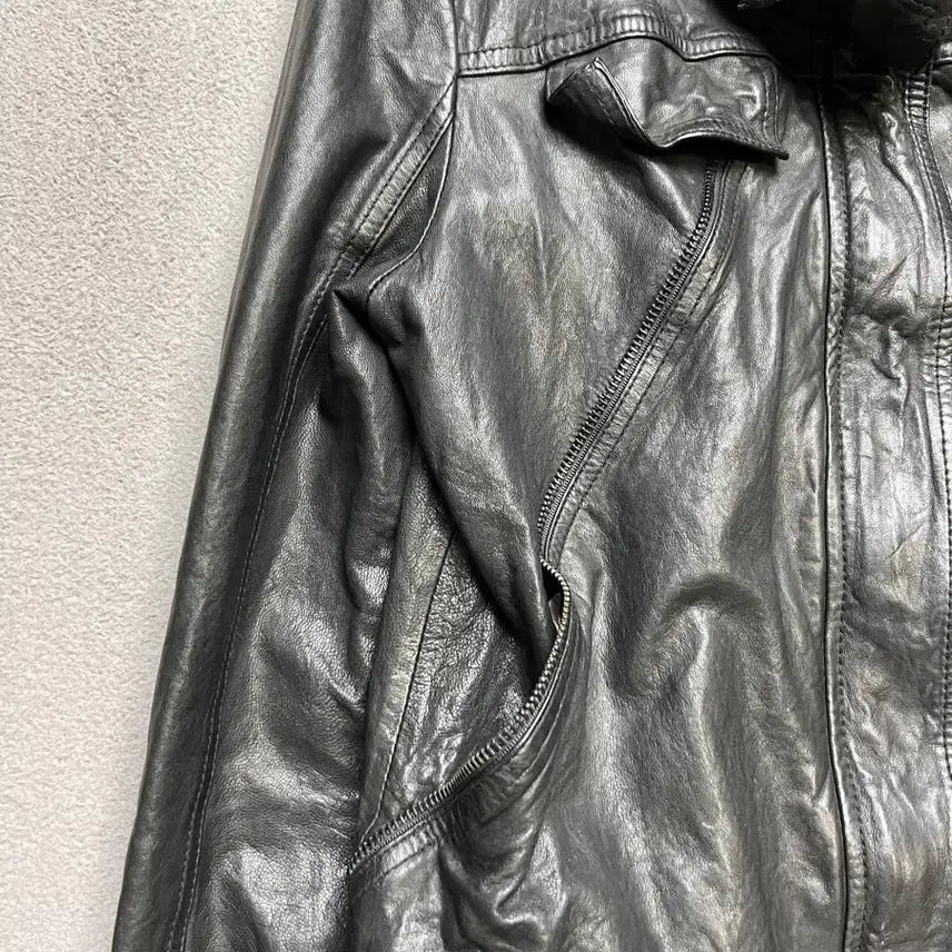 [BUNJANG] Leather Jacket / [66] 여성 양가죽자켓 - 레더자켓