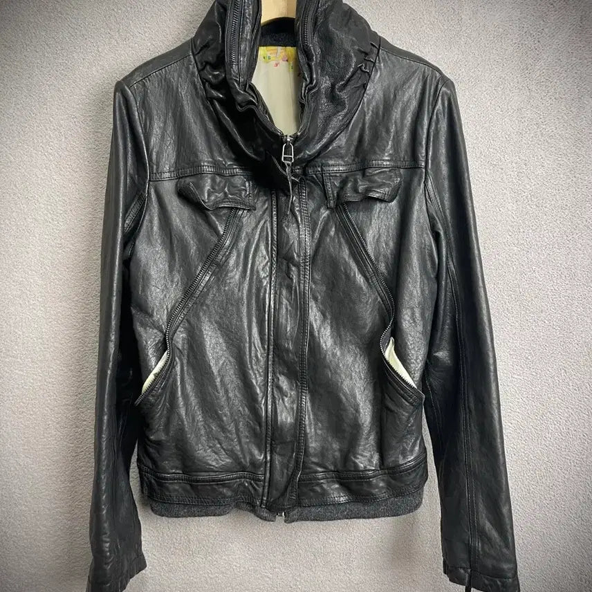[BUNJANG] Leather Jacket / [66] 여성 양가죽자켓 - 레더자켓