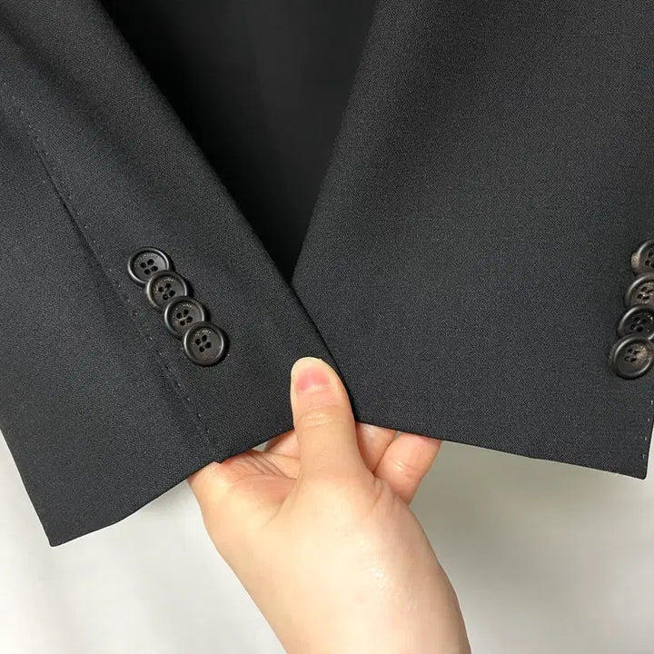 [BUNJANG] SOLID HOMME Blazer Jacket / SOLID HOMME 솔리드옴므 남성 울 스판 블레이저 정장자켓 48