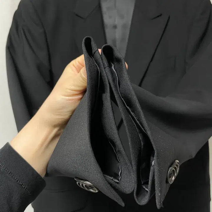 [BUNJANG] SOLID HOMME Blazer Jacket / SOLID HOMME 솔리드옴므 남성 울 스판 블레이저 정장자켓 48