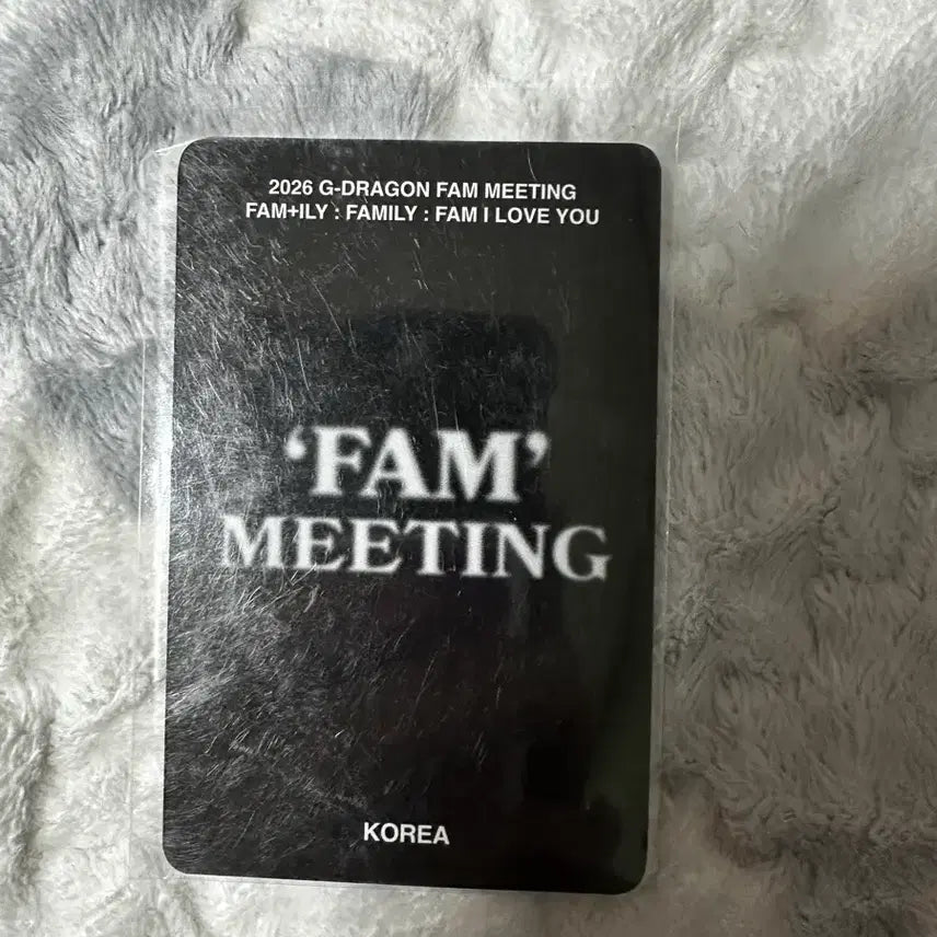 [BUNJANG] G-Dragon Fan Meeting Photocard / 지디 팬미팅 포카