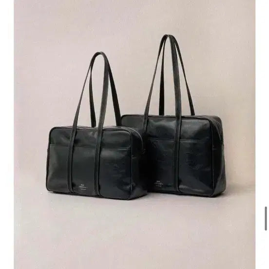 [BUNJANG] NEUE Leather Shoulder Bag Black (M) / 노이에 가죽 숄더백 블랙 M