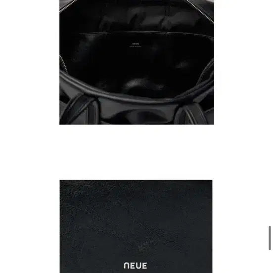 [BUNJANG] NEUE Leather Shoulder Bag Black (M) / 노이에 가죽 숄더백 블랙 M