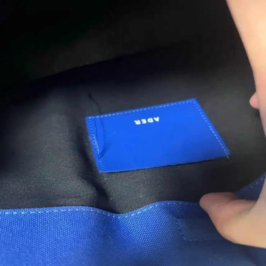 [BUNJANG] Ader Error Z-Blue Shopper Bag / 아더에러 쇼퍼백 Z-블루