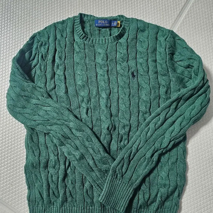 [BUNJANG] Cable Knit Sweater / [폴로] 케이블 니트