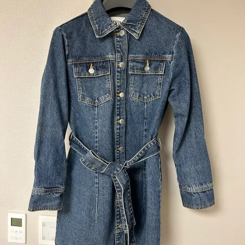 [BUNJANG] ZARA Denim Dress / (새상품 M)자라 데님 원피스