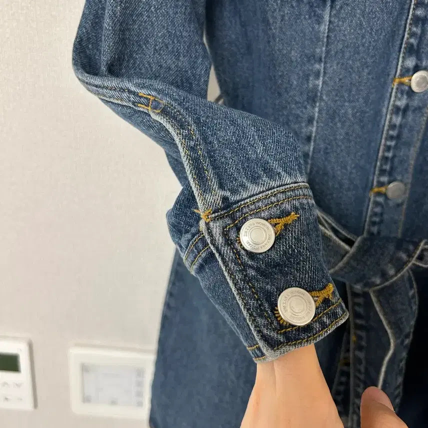 [BUNJANG] ZARA Denim Dress / (새상품 M)자라 데님 원피스
