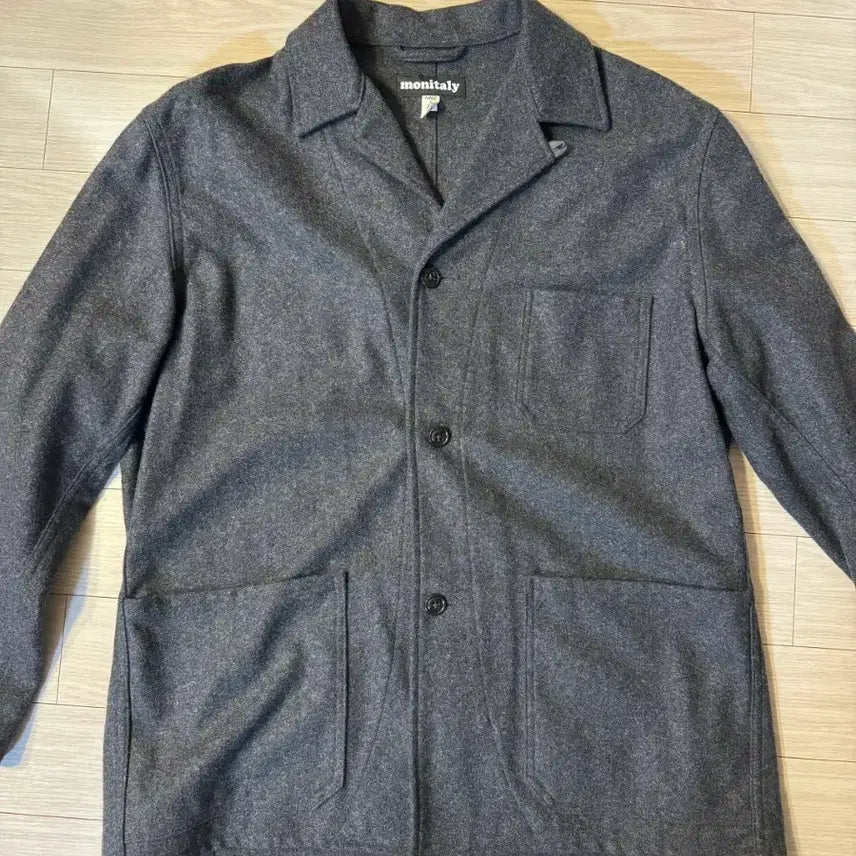 [BUNJANG] Monitaly Blazer Jacket Gray Size 40 / 모니탈리 monitaly 울 블레이저 자켓 그레이 40사이즈