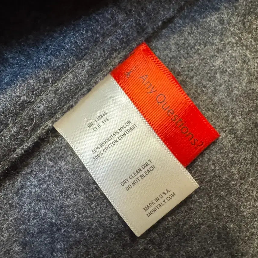 [BUNJANG] Monitaly Blazer Jacket Gray Size 40 / 모니탈리 monitaly 울 블레이저 자켓 그레이 40사이즈