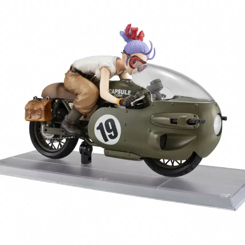 [BUNJANG] MegaHouse Desktop Real McCoy Dragon Ball Bulma Motorcycle Figure (Sealed) / (미개봉) 메가하우스 데스크탑 리얼 맥코이 드래곤볼 부르마 바이크 피규어