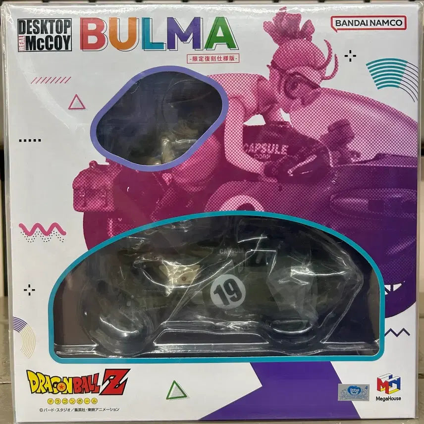 [BUNJANG] MegaHouse Desktop Real McCoy Dragon Ball Bulma Motorcycle Figure (Sealed) / (미개봉) 메가하우스 데스크탑 리얼 맥코이 드래곤볼 부르마 바이크 피규어