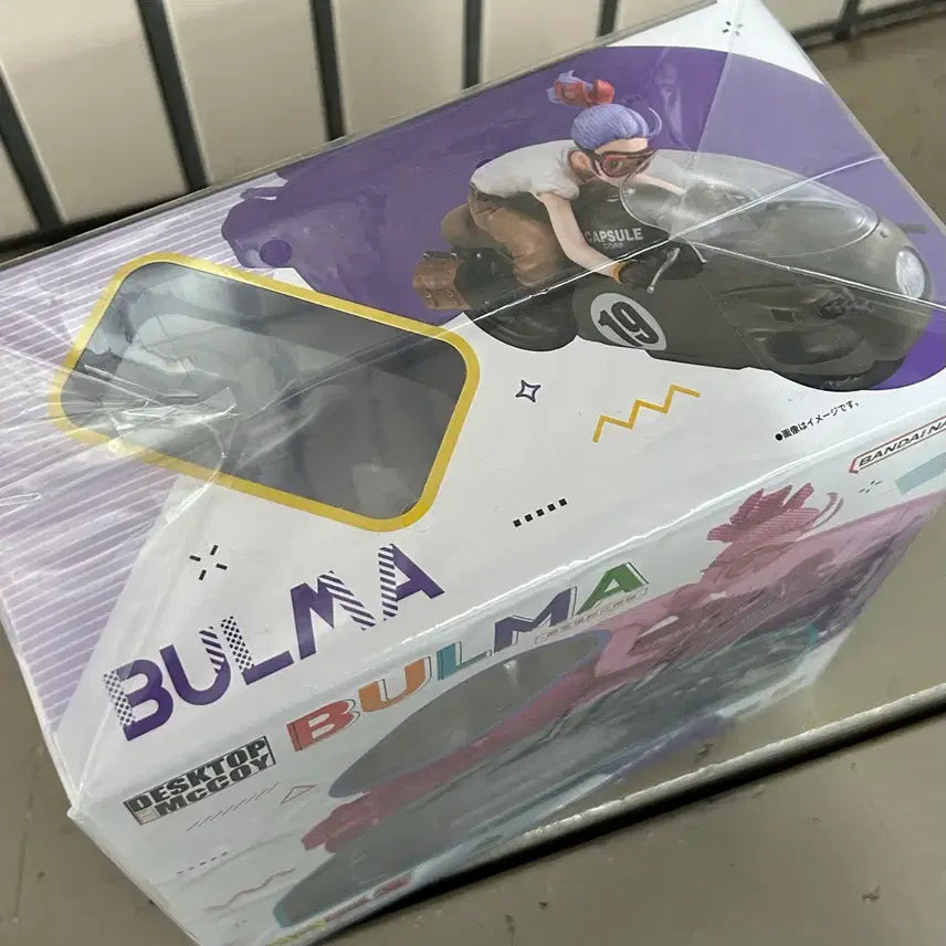 [BUNJANG] MegaHouse Desktop Real McCoy Dragon Ball Bulma Motorcycle Figure (Sealed) / (미개봉) 메가하우스 데스크탑 리얼 맥코이 드래곤볼 부르마 바이크 피규어