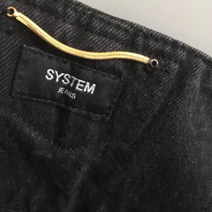[BUNJANG] System Attitude Archive Black Denim Skirt / 23ss 시스템 애티튜드 아카이브 데님 흑청 스커트 호칭64-94사이즈