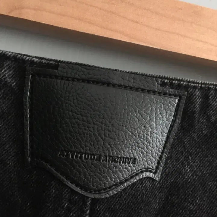 [BUNJANG] System Attitude Archive Black Denim Skirt / 23ss 시스템 애티튜드 아카이브 데님 흑청 스커트 호칭64-94사이즈