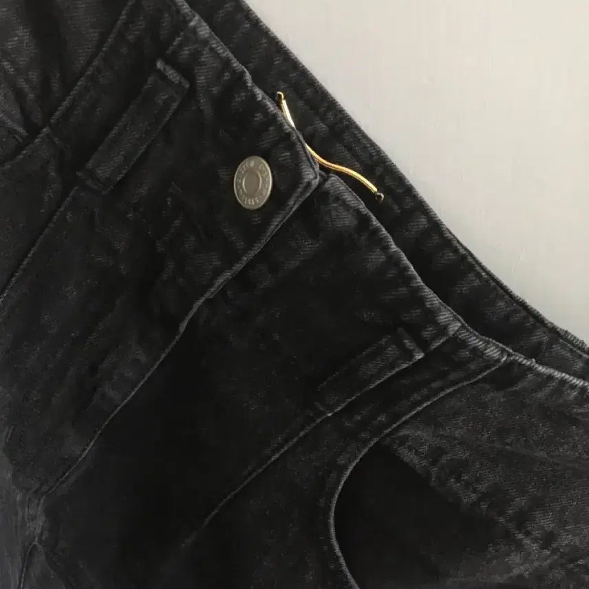 [BUNJANG] System Attitude Archive Black Denim Skirt / 23ss 시스템 애티튜드 아카이브 데님 흑청 스커트 호칭64-94사이즈