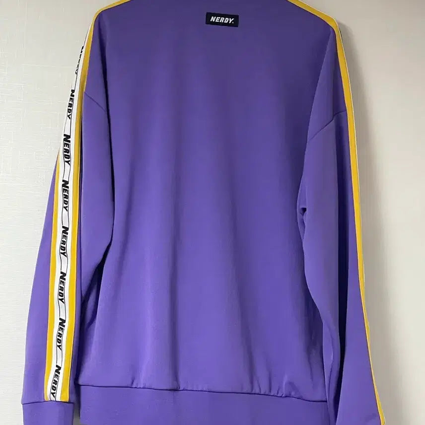 [BUNJANG] NERDY Purple Training Set Size L / 널디 트레이닝 복 세트 퍼플