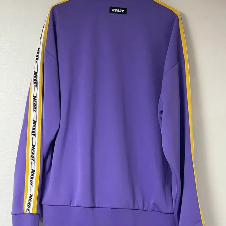 [BUNJANG] NERDY Purple Training Set Size L / 널디 트레이닝 복 세트 퍼플