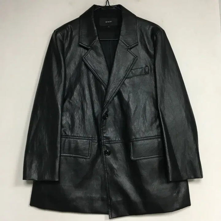 [BUNJANG] ON&amp;ON Oversized Leather Jacket / 23 온앤온 오버사이즈 레더 자켓 85
