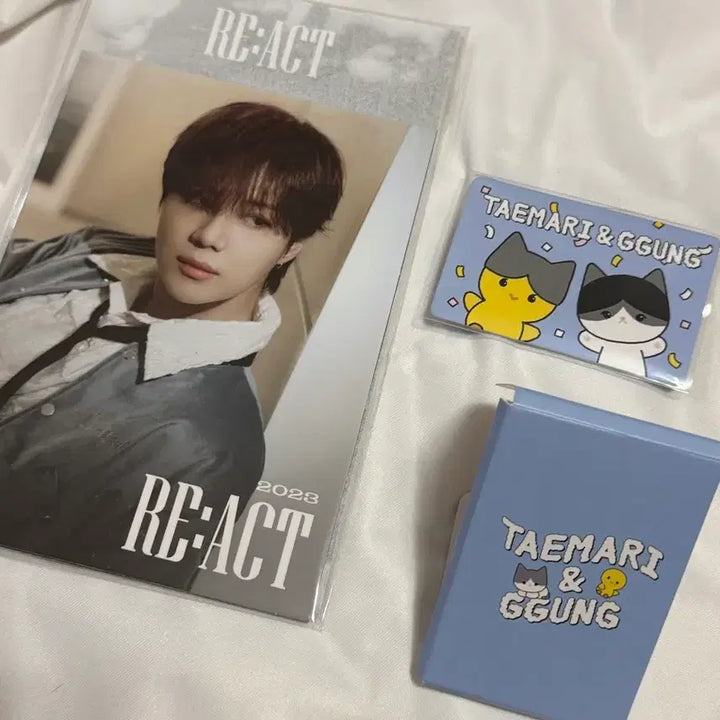 [BUNJANG] Taemin &amp; Kkung Special Voice Card &amp; RE:ACT AR Ticket Set / 탬아리&amp;꿍 스페셜 보이스카드, 태민 팬미팅 RE:ACT AR티켓세트