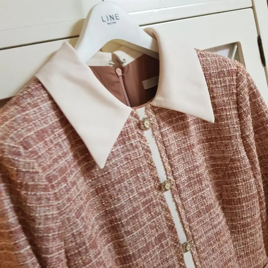 [BUNJANG] jjjigote Tweed Dress / jj지고트 트위드원피스/55