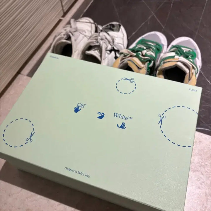 [BUNJANG] Off-White Sneakers (White, Size 41) / 오프화이트 스니커즈 화이트 41사이즈