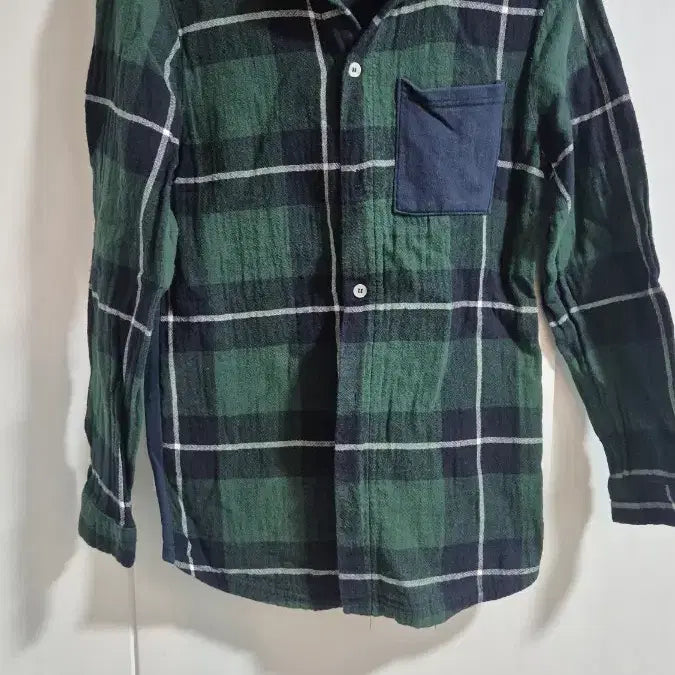[BUNJANG] Green Check Shirt / 그린 체크 셔츠