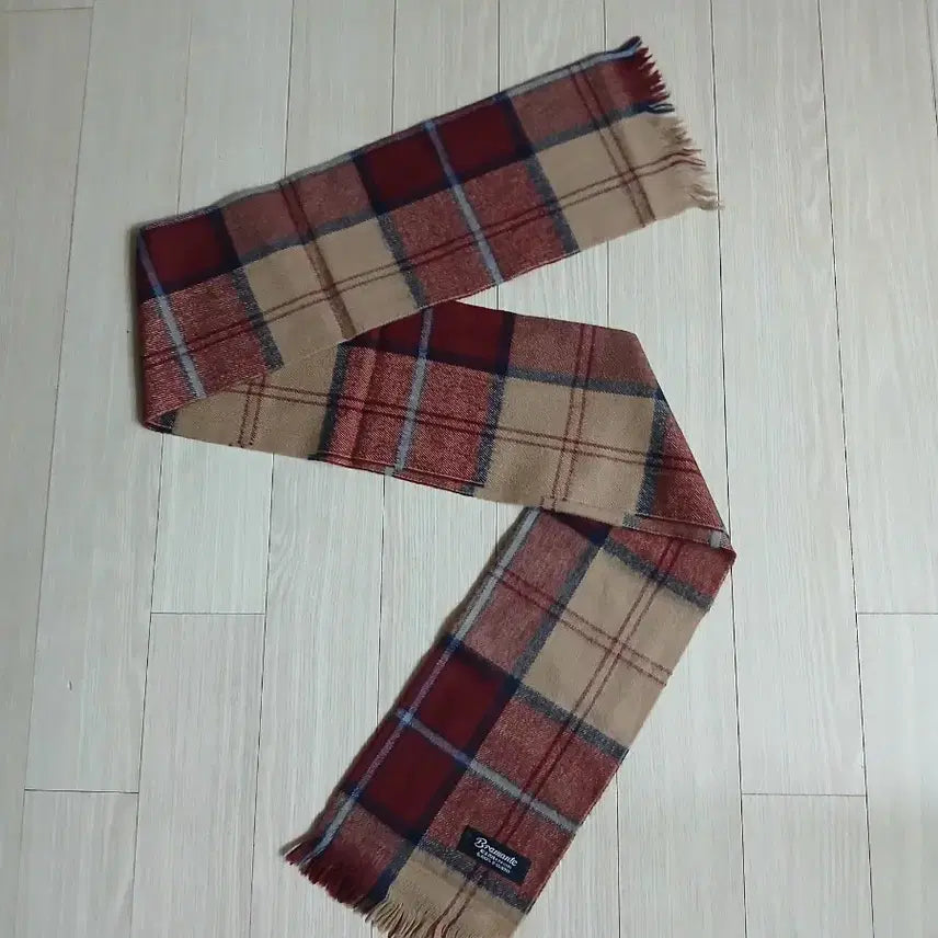[BUNJANG] Bramante Checkered Scarf / JAPAN 브라만테 체크 머플러 모100%