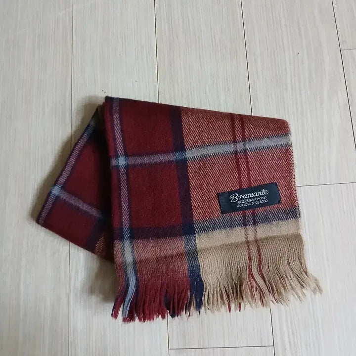 [BUNJANG] Bramante Checkered Scarf / JAPAN 브라만테 체크 머플러 모100%