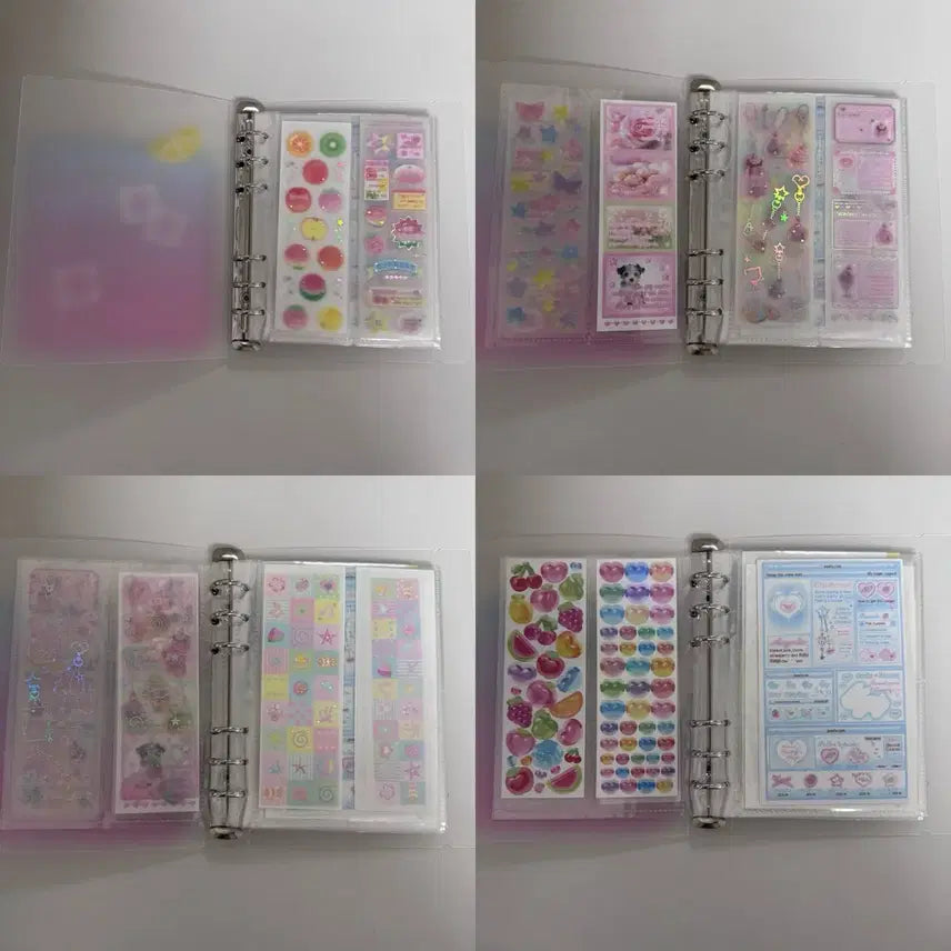 [BUNJANG] Pearly Button Sticker Bundle Set / 펄리버튼 스티커,마테 일괄