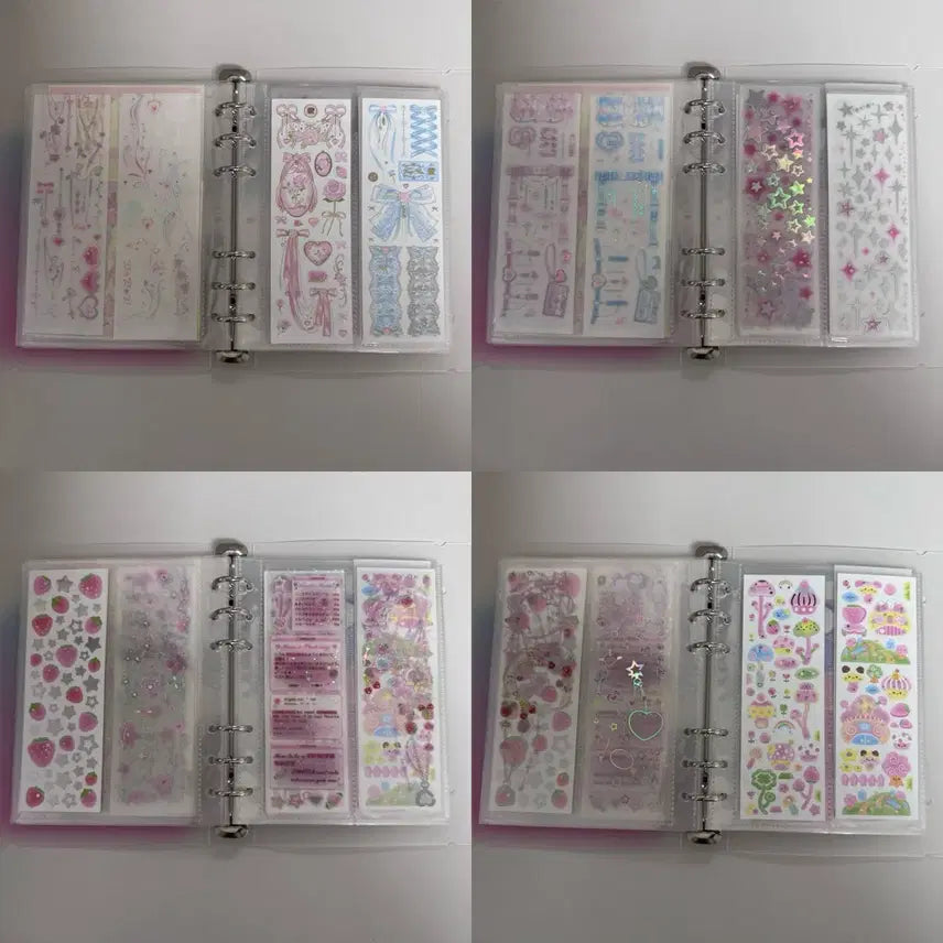 [BUNJANG] Pearly Button Sticker Bundle Set / 펄리버튼 스티커,마테 일괄