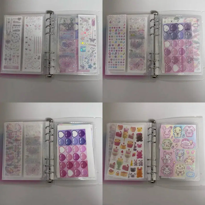 [BUNJANG] Pearly Button Sticker Bundle Set / 펄리버튼 스티커,마테 일괄