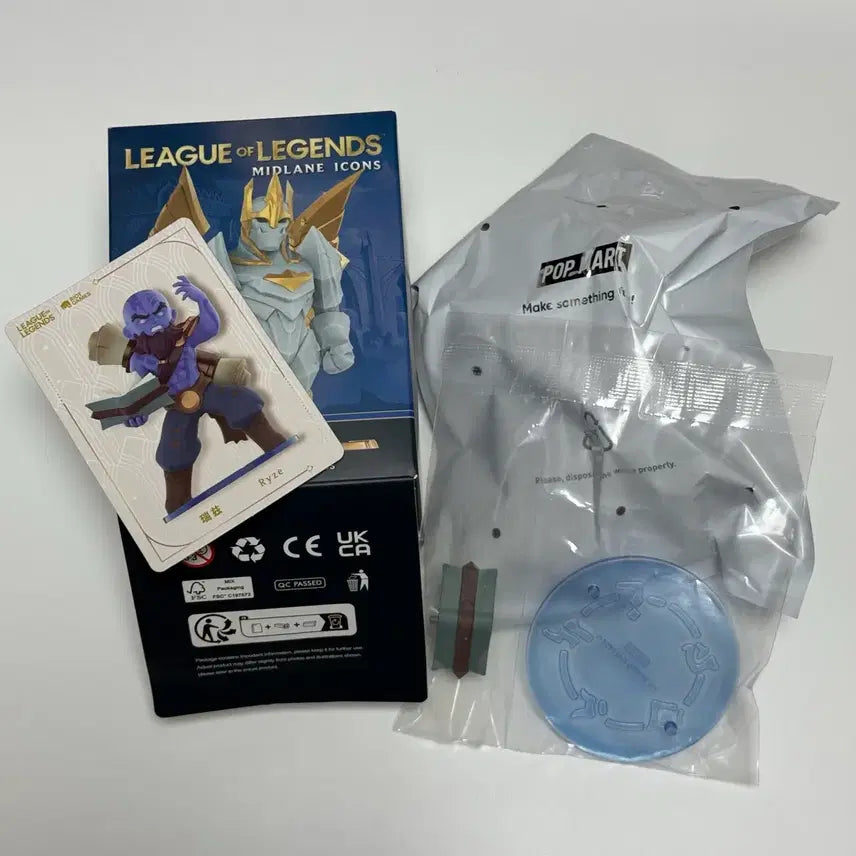 [BUNJANG] Popmart League of Legends Ryze Figure / 미개봉) 팝마트 리그오브레전드 미드라인 피규어 라이즈