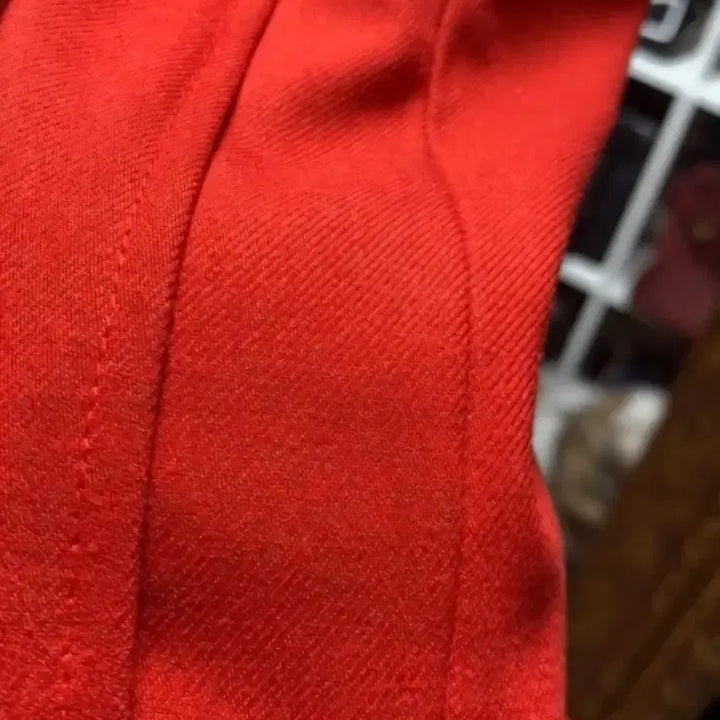 [BUNJANG] Eryn Brinie Red/Dark Navy Trousers / Eryn Brinie  레드/다크네이비 정방바지 새거 두개